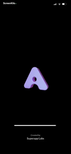AI Photo Video Generator- AURA mobile app UI screen 1