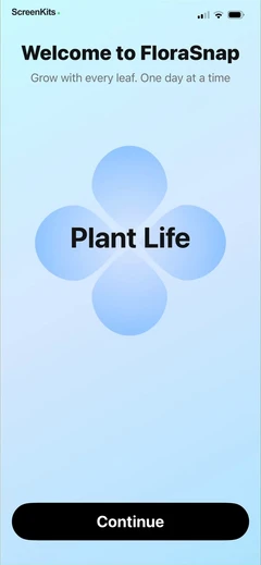 FloraSnap – Plant Scanner onboarding UI screen 12
