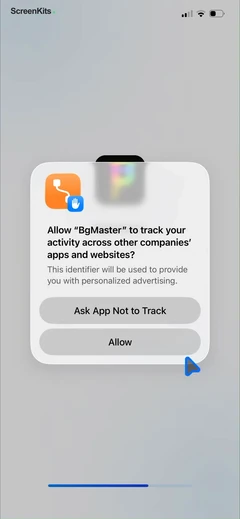 AI Photo Editor - BgMasterTM permissions UI screen 1