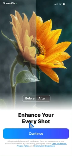 AI Photo Editor - BgMasterTM mobile app UI screen 4