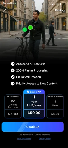 AI Photo Editor - BgMasterTM paywalls UI screen 9