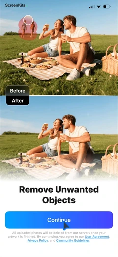 AI Photo Editor - BgMasterTM mobile app UI screen 5
