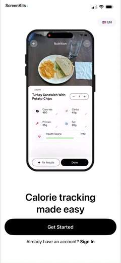 Cal AI onboarding UI screen 5