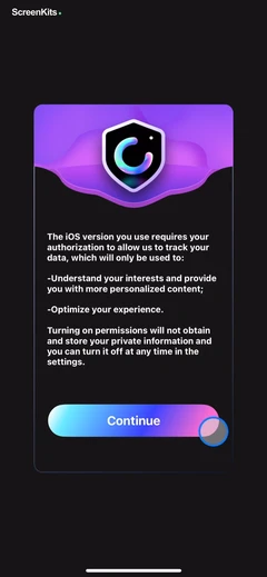 ChicFace- AI Art Photo Editor permissions UI screen 1
