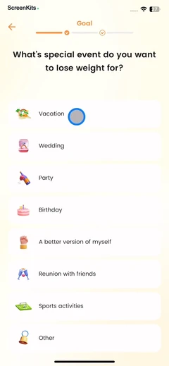Fasting Coach-Fasting Tracker mobile app UI screen 4