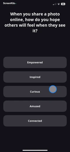 Filterly - AI Photo Enhancer mobile app UI screen 6