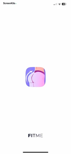 FitMe - Lazy Workout at Home mobile app UI screen 1