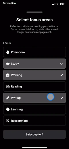 Focus Keeper - Pomodoro Timer mobile app UI screen 7