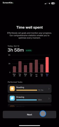 Focus Keeper - Pomodoro Timer mobile app UI screen 9