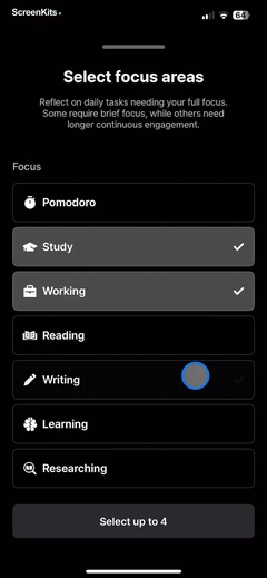 Focus Keeper - Pomodoro Timer mobile app UI screen 6