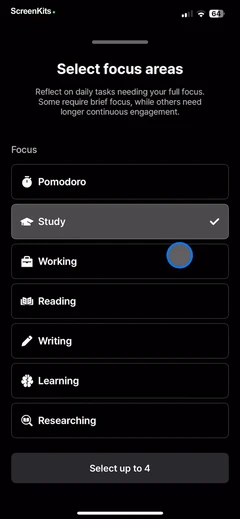 Focus Keeper - Pomodoro Timer mobile app UI screen 5