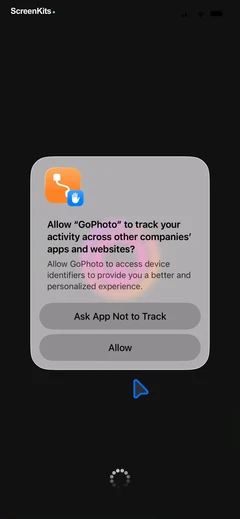 GoPhoto-AI Photo & Video Maker permissions UI screen 2