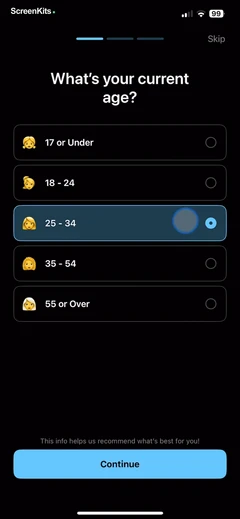 Hair AI- Hairstyle Filter, Cut mobile app UI screen 8