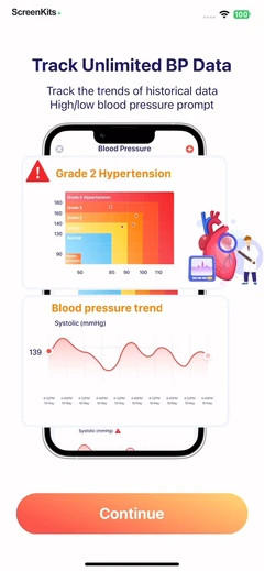 HeartBeet-Heart Health Monitor mobile app UI screen 8