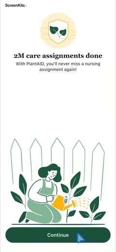 Identify My Plant Now mobile app UI screen 7