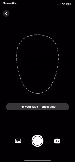 iface- Face Swap & Deep Fake mobile app UI screen 4