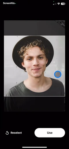iface- Face Swap & Deep Fake mobile app UI screen 8