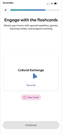 Knowt- AI Flashcards & Notes mobile app UI screen 9