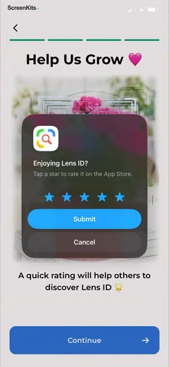 Lens ID – AI Identify & Search mobile app UI screen 9