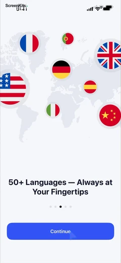 Lens – Translate & Photo Finder mobile app UI screen 5