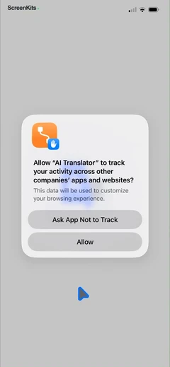 Lens – Translate & Photo Finder permissions UI screen 2