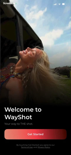 LINE Camera – Photo editor onboarding UI screen 4