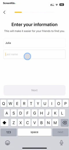 Mapstr – Save & Follow Places mobile app UI screen 9