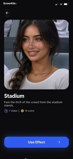 Photica Live Photo AI Animator mobile app UI screen 8
