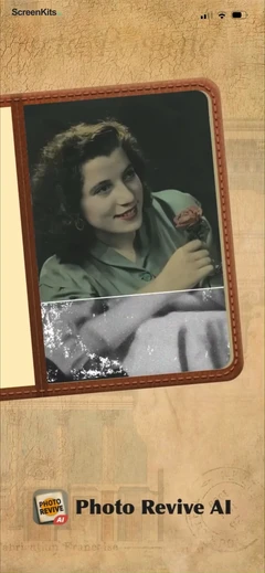 Photo Revive-AI Photo to Video mobile app UI screen 2