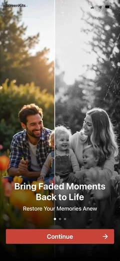 Photo Revive-AI Photo to Video mobile app UI screen 3