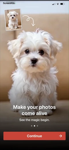 Photo Revive-AI Photo to Video mobile app UI screen 6