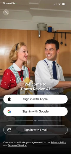 Photo Revive-AI Photo to Video onboarding UI screen 9