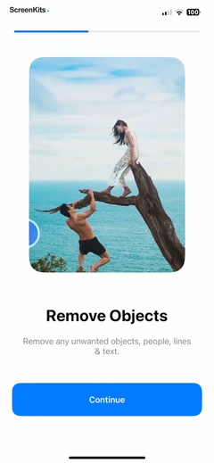 PhotoCut - AI Photo Editor mobile app UI screen 9