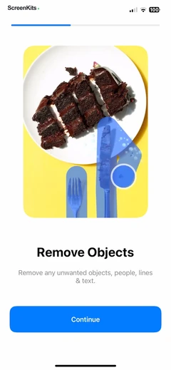 PhotoCut - AI Photo Editor mobile app UI screen 8