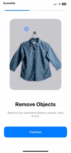 PhotoCut - AI Photo Editor mobile app UI screen 10
