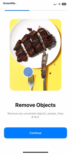 PhotoCut - AI Photo Editor mobile app UI screen 7