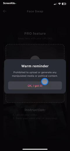 PicSo – Customize Your AI Girl mobile app UI screen 7