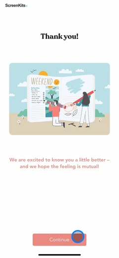 Planner & Journal - Zinnia mobile app UI screen 7