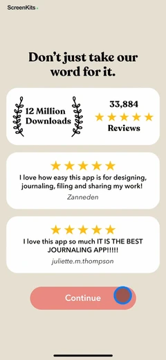 Planner & Journal - Zinnia mobile app UI screen 9
