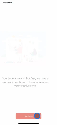 Planner & Journal - Zinnia mobile app UI screen 2