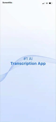 Summary - AI Note Taker mobile app UI screen 2