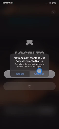 Ultrahuman mobile app UI screen 9