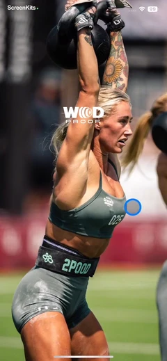 WODProof- WOD Recorder & Timer mobile app UI screen 2